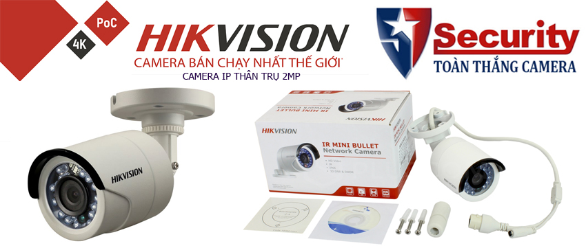 Camera IP thân trụ của HIKVISION được sử dụng rộng rãi hiện nay, lắp đặt dễ dàng và tính thẩm mỹ cao, hỗ trợ nhiều tính năng cho hình ảnh sắc nét. Phần mềm HIKVISION hỗ trợ tiếng việt, giao diện đẹp và khoa học giúp người sử dụng dễ dàng thao tác, tốc độ xem nhanh hình ảnh mượt mà...